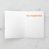 Aangepaste groeten bedankkaart (Binnen)