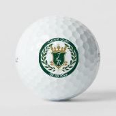 Aangepaste Groom's "Game Over" vrijgezellenfeest Golfballen (Voorkant)