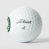Aangepaste Groom's "Game Over" vrijgezellenfeest Golfballen (Logo)