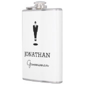 Aangepaste Groomsman Gift Wedding Party Heupfles (Links)