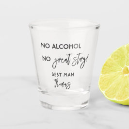 Aangepaste Groomsmen Gift Best Man Party Shooters Shot Glas