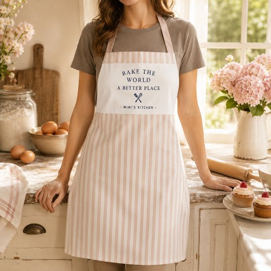 Aangepaste Grootmoeder Keuken Cute Boerderij Bakke Schort