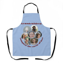 Aangepaste Grootmoeder / kinderen 7 Cirkel Fotocol