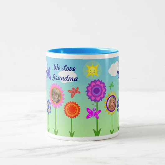 Aangepaste grootmoeder / Mok moeder Moederdag (Center)