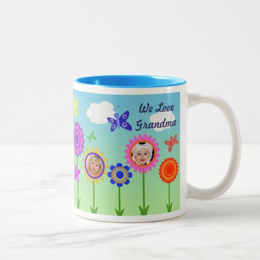 Aangepaste grootmoeder / Mok moeder Moederdag (Rechts)