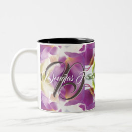 Aangepaste grootouderideeën van kleinkinderen tweekleurige koffiemok