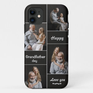 Aangepaste Grootouders Dag Foto's iPhone Case