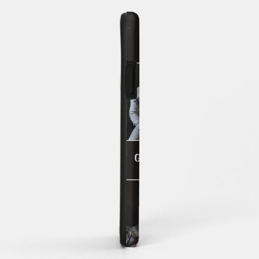 Aangepaste Grootouders Dag Foto's iPhone Case (Achterkant/rechts)