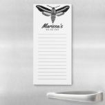 Aangepaste grootwinkelbedrijven voor magische MOTH Magnetisch Notitieblok<br><div class="desc">Maak uw boodschappenlijstjes in stijl met dit aanpasbare boodschappenboodschapper of om een notitieblok van een lijst te doen. Verander de tekst, de doopvont en de kleuren om uw behoeften aan te passen. Houd of schrap ook de lijnen. Bekijk mijn winkel voor meer informatie of laat me weten of je iets...</div>