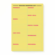 Aangepaste grootwinkellijst