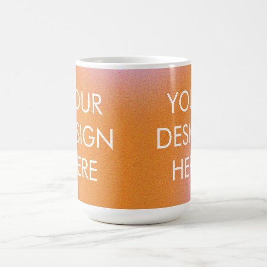 Aangepaste Groovy Gradient Coffee Mok (Center)