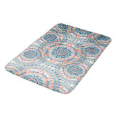 Aangepaste Grote Boho Patroon Badmat (Gekanteld)