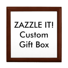 Aangepaste, GROTE GOLDEN OAK Cadebox Blank Sjabloo Cadeaudoosje