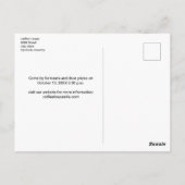 Aangepaste grote heropening van uw koffiehuis briefkaart (Achterkant)