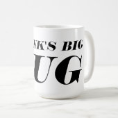 Aangepaste grote jumbo XL-mok Koffiemok (Voorkant rechts)