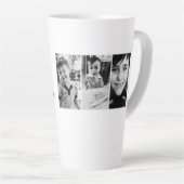 Aangepaste grote latte Mok (Rechterhoek)