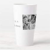 Aangepaste grote latte Mok (Voorkant)