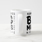 Aangepaste Grote Mok Citaat (Achterkant)