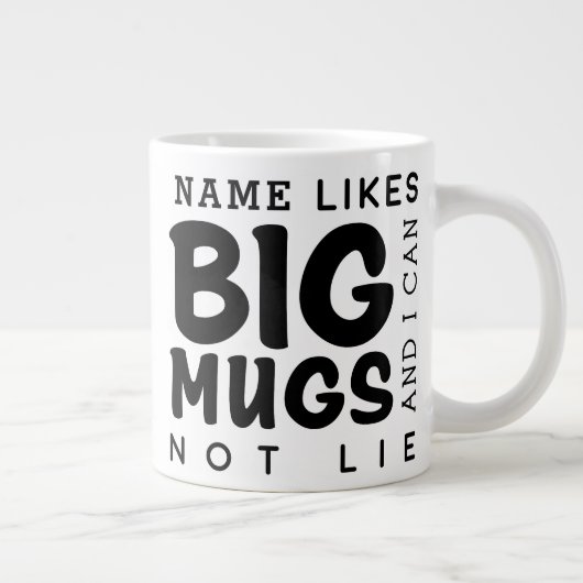 Aangepaste Grote Mok Citaat (Rechts)