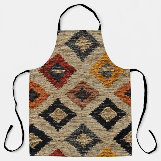 Aangepaste Grote Polyester BBQ Schort (Voorkant)