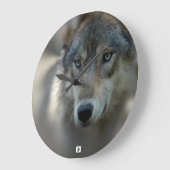 Aangepaste grote ronde wandkast grote klok (Hoek)