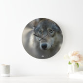 Aangepaste grote ronde wandkast grote klok (Huis)