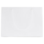 Aangepaste grote tas met cadeau, lege Sjabloon Large Cadeautasje (Voorkant)