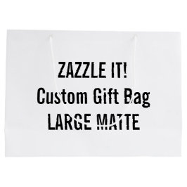 Aangepaste grote tas met cadeau, lege Sjabloon Large Cadeautasje