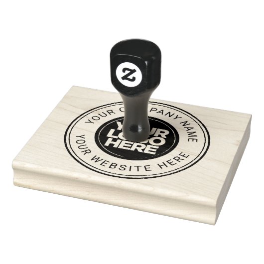 Aangepaste grote vetgedrukte zakelijke Logo Rubberstempel (Stempel)