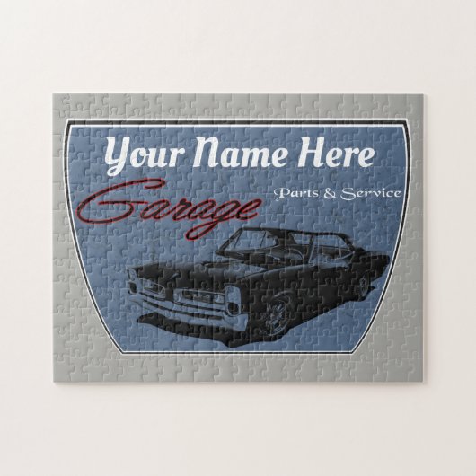 Aangepaste GTO Garage Legpuzzel (Horizontaal)