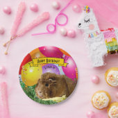 Aangepaste Guinee-Bissause kleurrijke ballonnen Papieren Bordje (Feest)