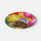 Aangepaste Guinee-Bissause kleurrijke ballonnen Papieren Bordje (Gekanteld)