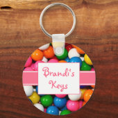 Aangepaste Gumballs Sleutelhanger (Voorkant)