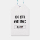 Aangepaste gunst en cadeaulabel (Voorkant)