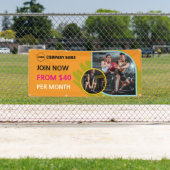 Aangepaste Gym Outdoor Advertentie Banner (Insitu)