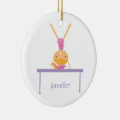 Aangepaste gymnastiek balans kinder versiering keramisch ornament (Rechts)