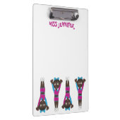 Aangepaste gymnastiek Coach Dance Acro Teacher Klembord (Rechts)