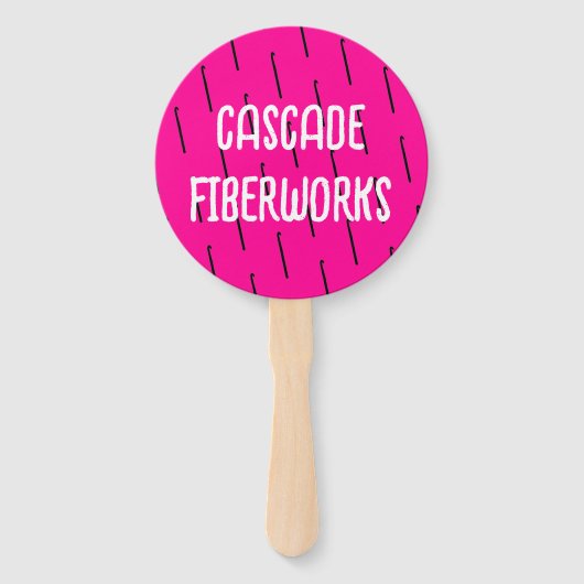 Aangepaste haak markt fan handwaaier (Achterkant)