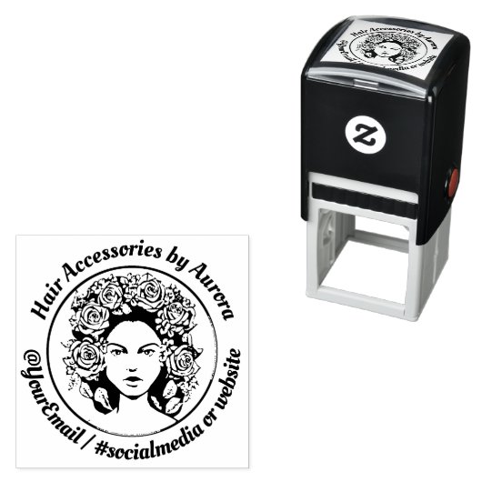 Aangepaste haarkloon Accessoires voor kleine bedri Zelfinktende Stempel (In situ)