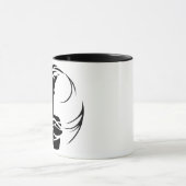 Aangepaste haarlijst mok (Midden)