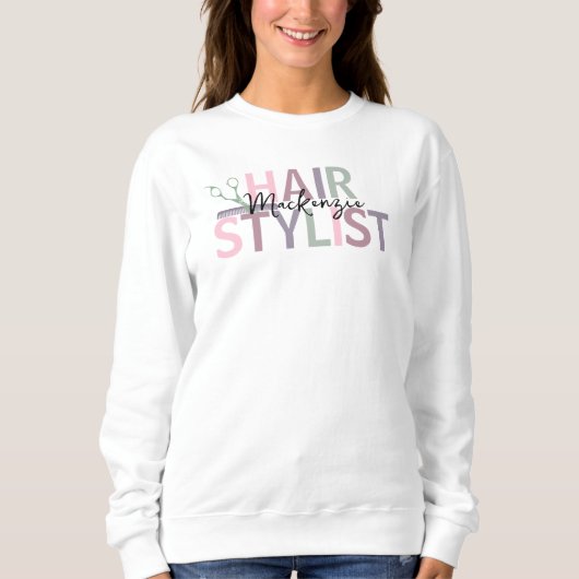 Aangepaste haarlijst trui (Voorkant)