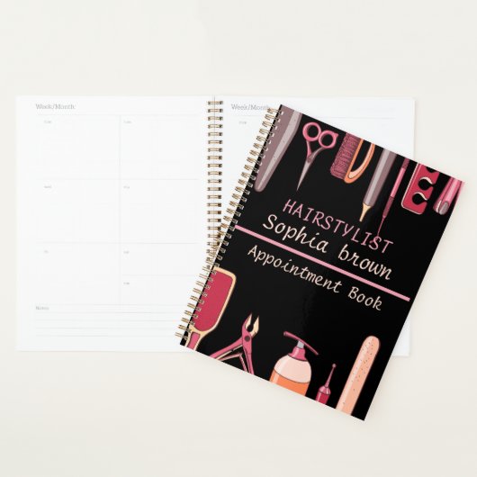 Aangepaste haarstyliste afspraak planner (Display)