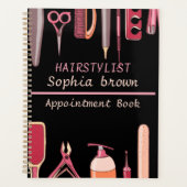 Aangepaste haarstyliste afspraak planner (Voorkant)