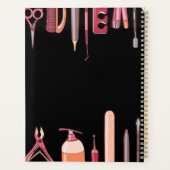 Aangepaste haarstyliste afspraak planner (Achterkant)