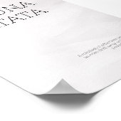 Aangepaste Hakuna Matata Self Love Wall Poster (Hoek)