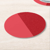 Aangepaste halfgeluids-tomatenrode onderzetters (s (Gebogen)