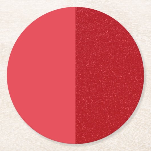 Aangepaste halfgeluids-tomatenrode onderzetters (s (Voorkant)