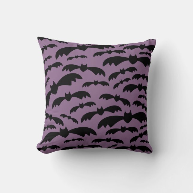 Aangepaste halloween Bats Pillow Kussen (Voorkant)