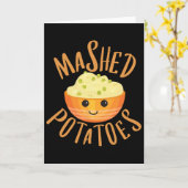 Aangepaste Halloween Beste Gestampte Aardappelen E Kaart (Gele Bloem)