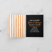 Aangepaste Halloween 'Boos & Booze' Ghost & Floral (Binnen)